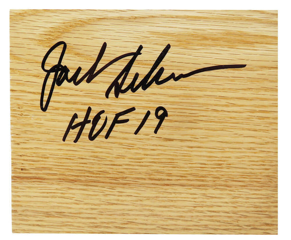 Jack Sikma (Seattle Sonics) Signed 5x6 Floor Piece w/HOF'19 -(SCHWARTZ COA)
