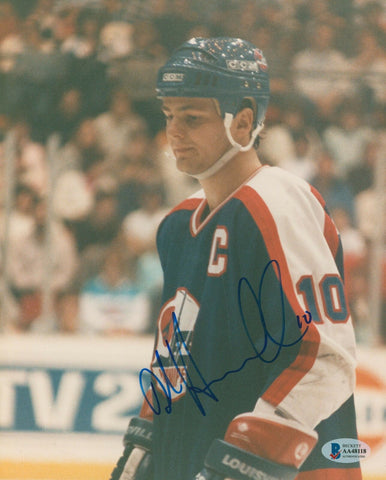 Jets Dale Hawerchuk Authentic Signed 8x10 Photo Autographed BAS #AA48118