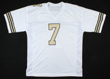 Taysom Hill Signed New Orleans Saints Jersey (Beckett COA) Q.B. "Utility Player"