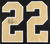 Mark Ingram Signed New Orleans Saints 31x35 Custom Framed Jersey (Beckett COA)