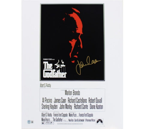 James Caan Signed Godfather 16x20 Photo - Silhouette