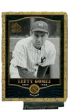Lefty Gomez Yankees Signed Gold HOF Postcard (PSA Encapstd) 5xWorld Series Champ