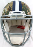 Jason Witten Autographed Cowboys F/S Camo Speed Authentic Helmet- Beckett W Holo
