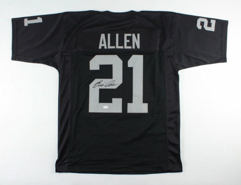Eric Allen Signed Oakland Raiders Jersey (JSA COA) 6xPro Bowl Cornerback