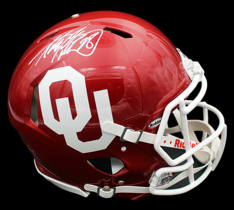 Adrian Peterson Signed Oklahoma Sooners Speed Authentic NCAA Helmet
