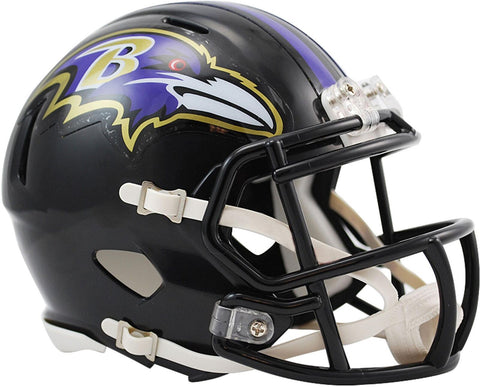 Riddell Ravens Revolution Speed Mini Football Helmet - Fanatics
