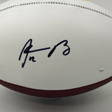 Autographed/Signed Aaron Rodgers Green Bay Packers FS Logo Football Steiner COA