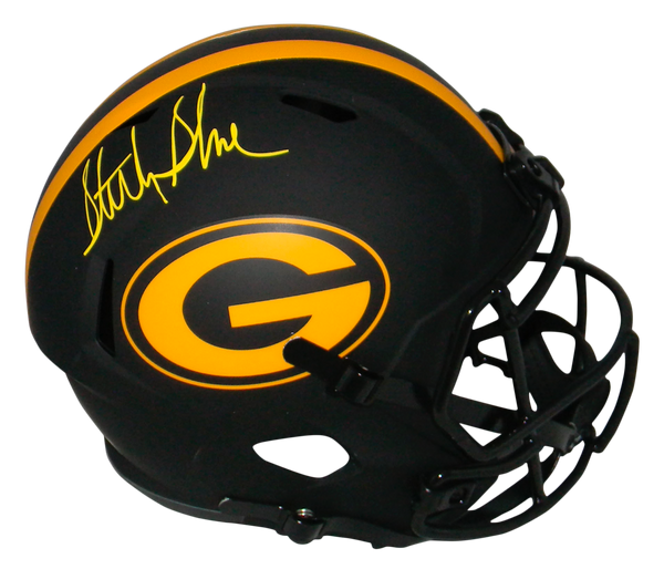 STERLING SHARPE AUTOGRAPHED GREEN BAY PACKERS FULL SIZE ECLIPSE HELMET BECKETT