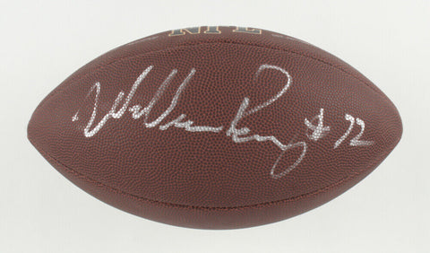 William Perry Signed NFL Football (JSA COA) Chicago Bears Super XX Defensive End