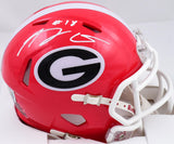 AJ Green Autographed Georgia Bulldogs Speed Mini Helmet-Beckett W Hologram