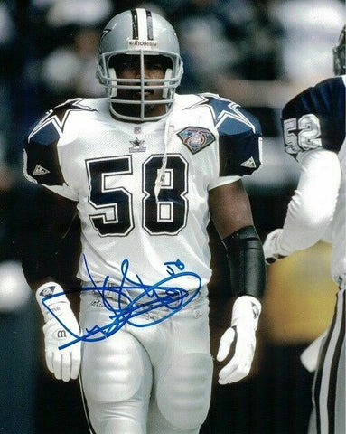 Dixon Edwards Autographed/Signed Dallas Cowboys 8x10 Photo 10046