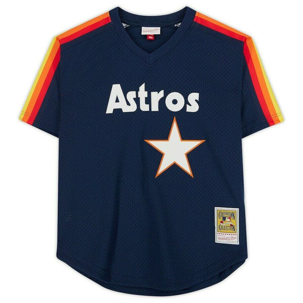 NOLAN RYAN Autographed Houston Astros Authentic Navy Throwback Jersey –  Super Sports Center