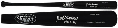 Rod Carew Signed Louisville Slugger Pro Stock Black Baseball Bat w/HOF'91 - SS
