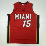 Autographed/Signed MARIO CHALMERS Miami Red Basketball Jersey JSA COA Auto