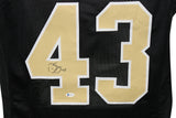 Darren Sproles Autographed/Signed Pro Style Black XL Jersey BAS 31494