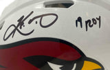 KYLER MURRAY Autographed "19 ROY" Custom Visor Authentic Speed Helmet FANATICS