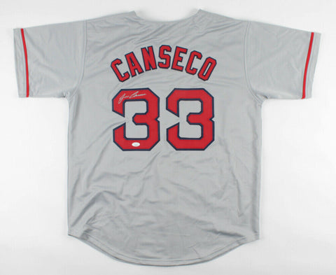 Jose Canseco Signed Red Sox Jersey (JSA COA) 6xAll Star / 2xWorld Series Champ