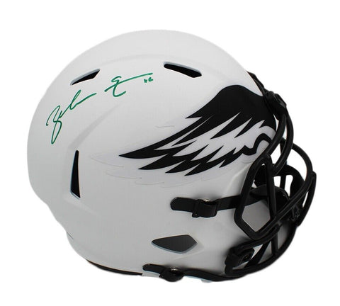 Zach Ertz Signed Philadelphia Eagles Speed Full Size Lunar NFL Helmet