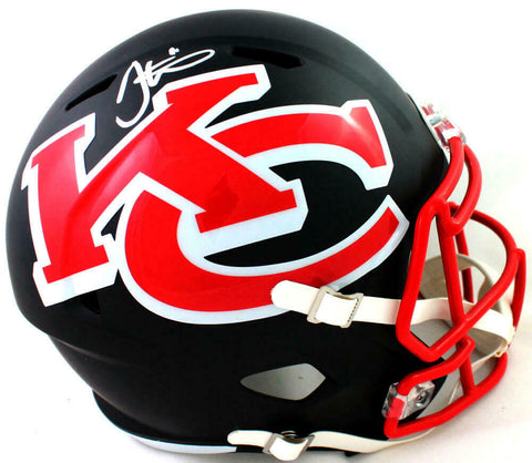 Tyreek Hill Signed Kansas City Chiefs F/S AMP Speed Helmet- JSA W Auth *Silver