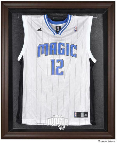 Orlando Magic Brown Framed Jersey Display Case-Fanatics Authentic