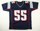 Willie McGinest Signed New England Pats Signed Jersey Inscribed 3xSBC (JSA COA)