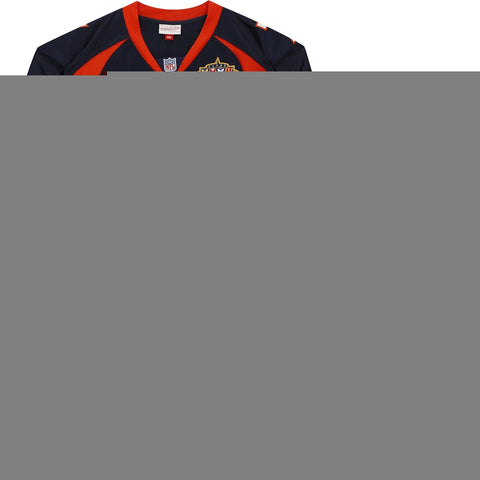 John Elway Broncos Signed Mitchell & Ness Navy Jersey w/"Last To Wear 7" Insc