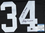 Andy Russell Signed Steelers Jersey Inscribed "2x S.B. Champs" (Beckett COA)
