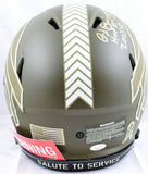 O.J. Simpson Signed Bills F/S Salute to Service Speed Auth Helmet w/2 ins.-JSA W
