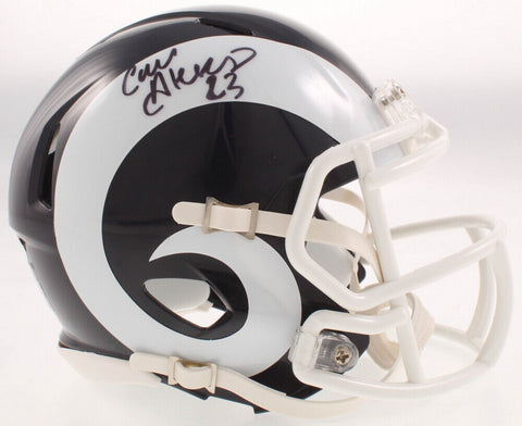 Cam Akers Signed Los Angeles Rams Speed Mini Helmet (Beckett) FSU Running Back