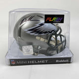 Autographed/Signed Brandon Graham Philadelphia Eagles Flash Mini Helmet BAS COA