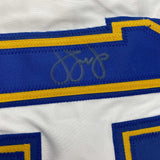 Autographed/Signed Omar Vizquel Seattle White Baseball Jersey JSA COA