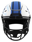 Lions Barry Sanders "HOF 04" Signed Lunar Speed Flex Full Size Helmet BAS