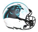 Luke Kuechly Signed Carolina Panthers Authentic Lunar Speed Helmet BAS 31730