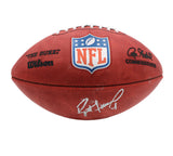 Brett Favre Signed Green Bay Packers Authentic NFL Football - Silver Ink