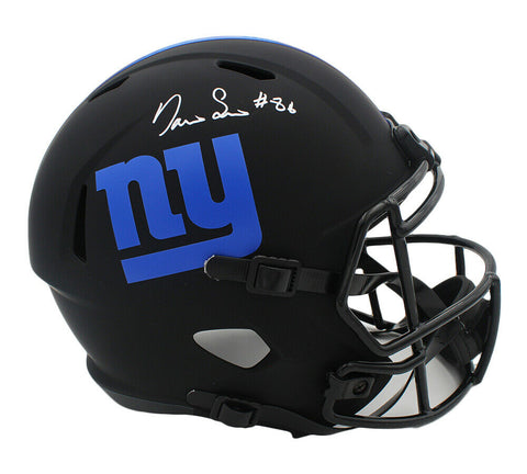 Darius Slayton Signed New York Giants Speed Full Size Eclipse NFL Helmet