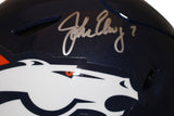 John Elway Signed Denver Broncos Authentic Speed Flex Helmet Beckett 38754