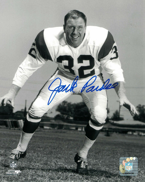 Jack Pardee Autographed/Signed Los Angeles Rams 8x10 Photo 27905