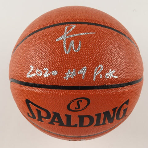 Patrick Williams Signed Basketball Ins "2020 #4 Pick" (Beckett COA) Chicago Bull