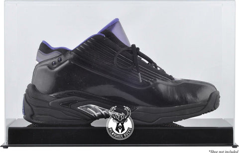 Milwaukee Bucks Team Logo Basketball Shoe Display Case - Fanatics