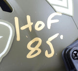 O.J. Simpson Signed Bills Salute to Service Speed Mini Helmet w/HOF- JSA W *Gold
