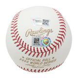 Mariano Rivera Signed New York Yankees 2000 World Series Baseball MLB+Fanatics