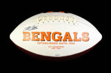 Joe Mixon Signed Cincinnati Bengal Logo Football 2021 Pro Bowl Running Back JSA