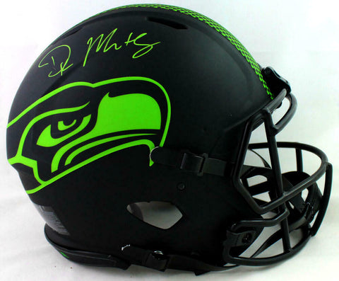 DK Metcalf Signed Seattle Seahawks F/S Eclilpse Authentic Helmet- Beckett W Auth