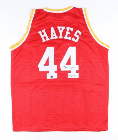 Elvin Hayes Signed Houston Rockets Jersey (Schwartz Sports COA) 1978 NBA Champ