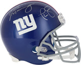 Phil Simms & Eli Manning New York Giants Signed Riddell VSR4 Helmet