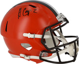 Amari Cooper Cleveland Browns Signed Riddell 2020-Present Speed Helmet