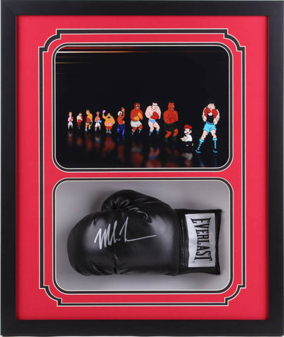 Mike Tyson Signed 22x26x5 Custom Framed Shadowbox Boxing Glove Display (JSA COA)