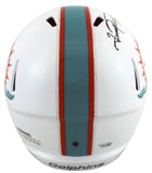 Dolphins Tua Tagovailoa & Jaylen Waddle Signed Full Size Speed Rep Helmet FAN