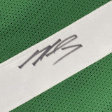 Autographed/Signed MICHAEL MIKE VICK Philadelphia Kelly Green Jersey Beckett COA