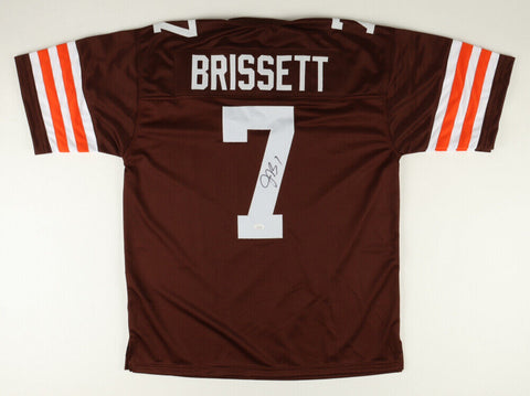 Jacoby Brissett Signed Cleveland Browns Jersey (JSA) 2016 3rd Round Draft Pick